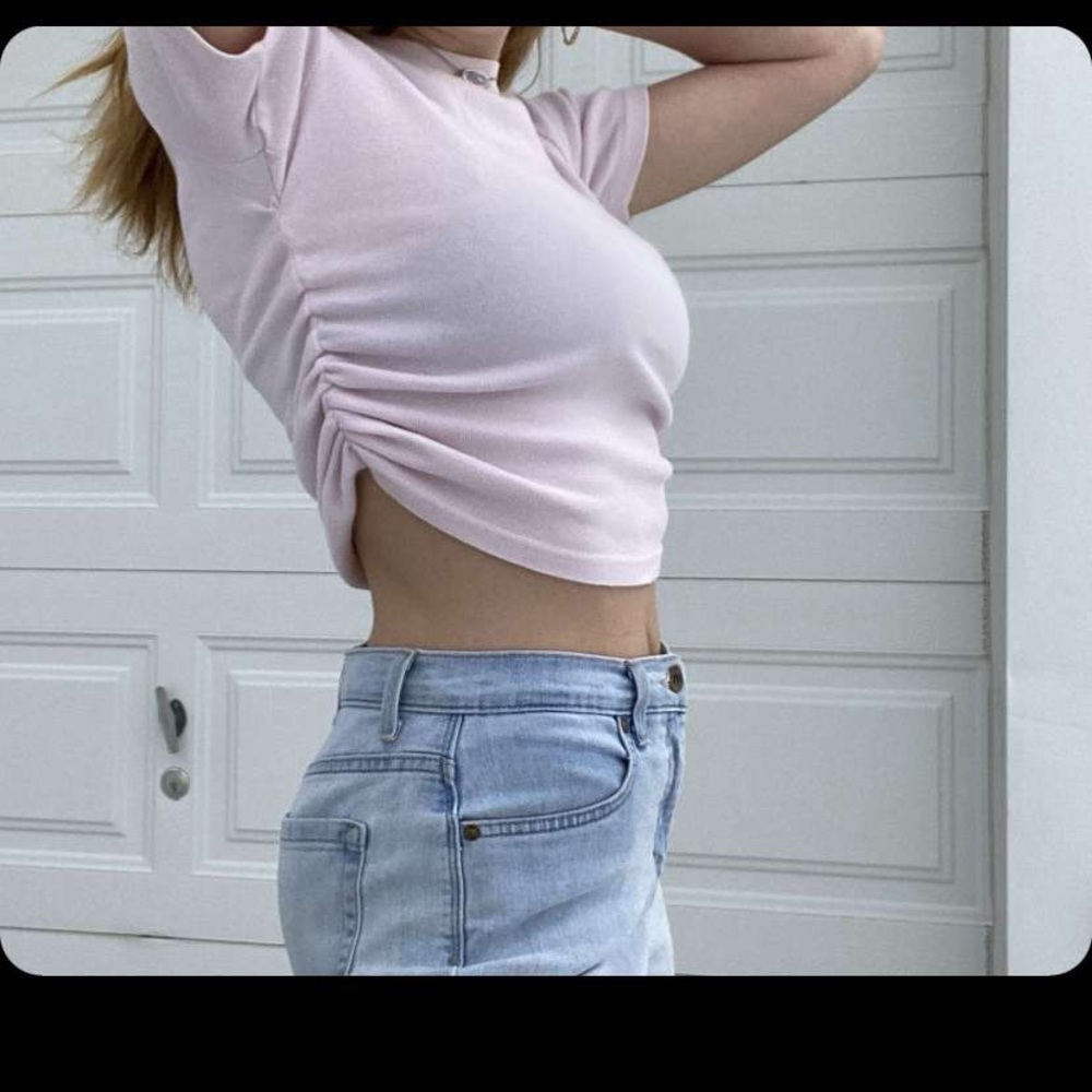 Thrift flipped Ralph Lauren top